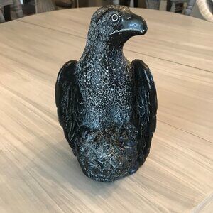 Soapstone Vintage Eagle Sculpture Aardvark 1972 Canada